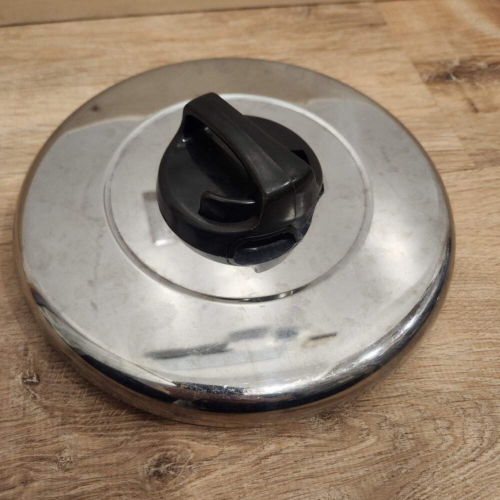 Revere Ware 8" Saucepan Pot Steam Lid Only Vented Stainless Steel
